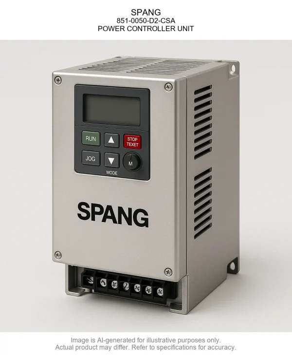 SPANG; 851-0050-D2-CSA; POWER CONTROLLER UNIT