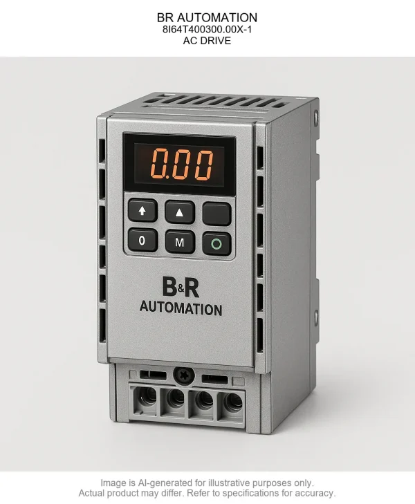 BR AUTOMATION; 8I64T400300.00X-1; AC DRIVE