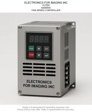 ELECTRONICS FOR IMAGING INC; VUTEK; AA90640; FAN SPEED CONTROLLER