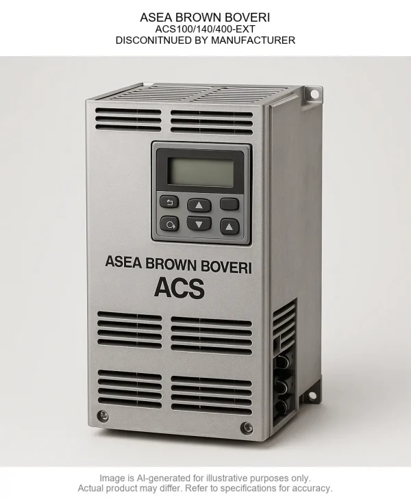 ASEA BROWN BOVERI; ACS100/140/400-EXT; DISCONITNUED BY MANUFACTURER