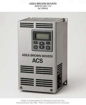 ASEA BROWN BOVERI; ACS101-2K7-1-U; AC DRIVE