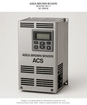 ASEA BROWN BOVERI; ACS143-1K1-1; AC DRIVE