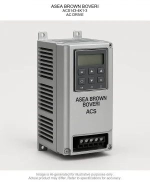 ASEA BROWN BOVERI; ACS143-4K1-3; AC DRIVE