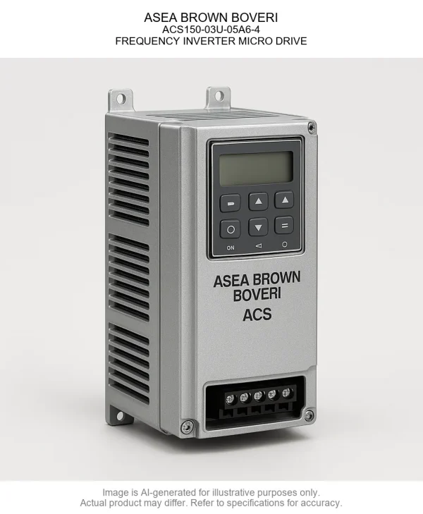 ASEA BROWN BOVERI; ACS150-03U-05A6-4; FREQUENCY INVERTER MICRO DRIVE