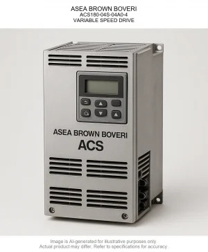 ASEA BROWN BOVERI; ACS180-04S-04A0-4; VARIABLE SPEED DRIVE