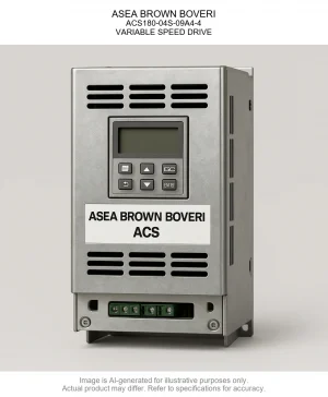 ASEA BROWN BOVERI; ACS180-04S-09A4-4; VARIABLE SPEED DRIVE