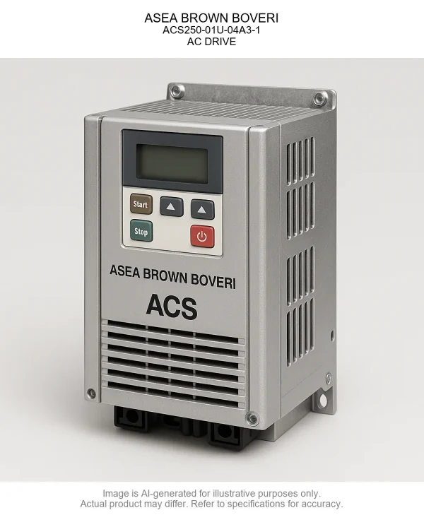 ASEA BROWN BOVERI; ACS250-01U-04A3-1; AC DRIVE