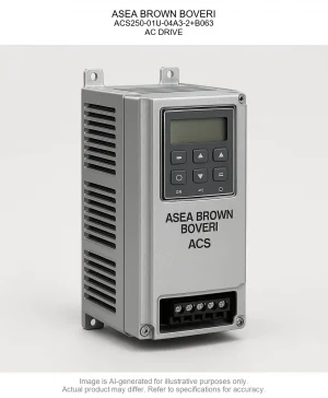 ASEA BROWN BOVERI; ACS250-01U-04A3-2+B063; AC DRIVE