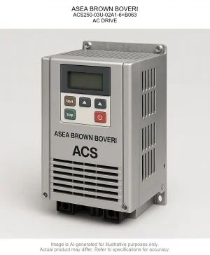 ASEA BROWN BOVERI; ACS250-03U-02A1-6+B063; AC DRIVE