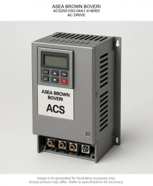 ASEA BROWN BOVERI; ACS250-03U-04A1-4+B063; AC DRIVE