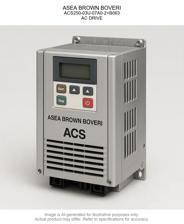 ACS250-03U-07A0-22BB063.webp ASEA BROWN BOVERI; ACS250-03U-07A0-2+B063; AC DRIVE