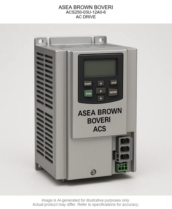 ASEA BROWN BOVERI; ACS250-03U-12A0-6; AC DRIVE