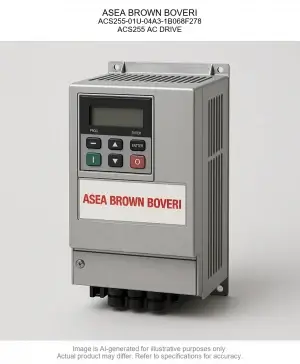 ASEA BROWN BOVERI; ACS255-01U-04A3-1B068F278; ACS255 AC DRIVE