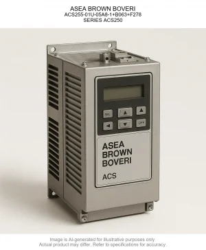 ASEA BROWN BOVERI; ACS255-01U-05A8-1+B063+F278; SERIES ACS250