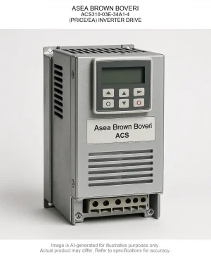 ASEA BROWN BOVERI; ACS310-03E-34A1-4; (PRICE/EA) INVERTER DRIVE