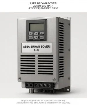 ASEA BROWN BOVERI; ACS310-03E-48A4-4; (PRICE/EA) INVERTER DRIVE