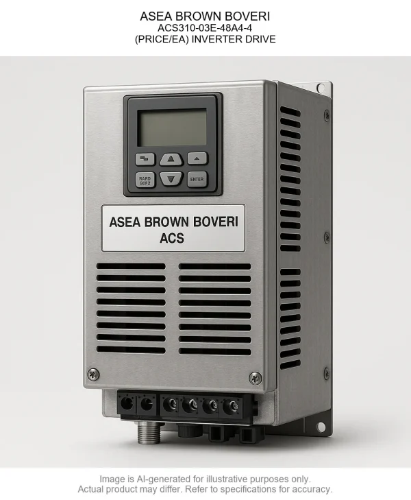 ASEA BROWN BOVERI; ACS310-03E-48A4-4; (PRICE/EA) INVERTER DRIVE