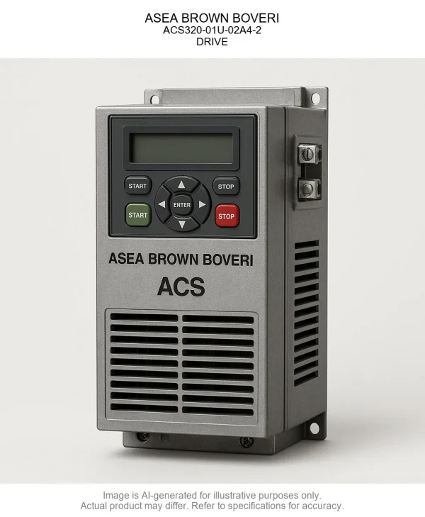 ASEA BROWN BOVERI; ACS320-01U-02A4-2; DRIVE