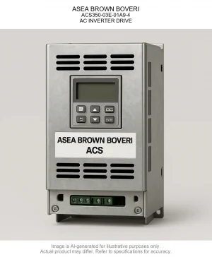 ASEA BROWN BOVERI; ACS350-03E-01A9-4; AC INVERTER DRIVE