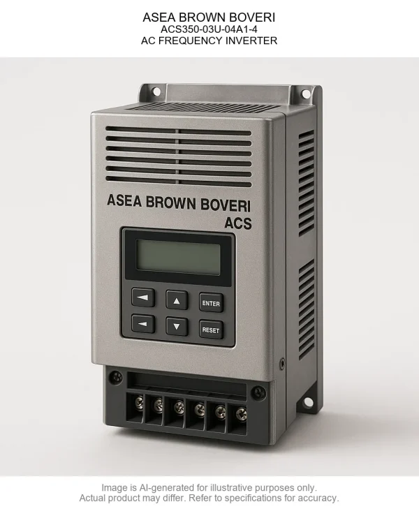 ASEA BROWN BOVERI; ACS350-03U-04A1-4; AC FREQUENCY INVERTER