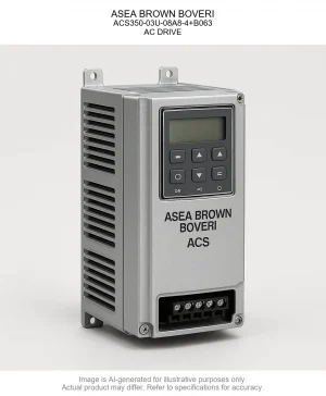 ASEA BROWN BOVERI; ACS350-03U-08A8-4+B063; AC DRIVE