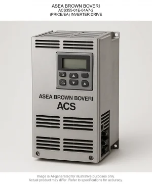 ASEA BROWN BOVERI; ACS355-01E-04A7-2; (PRICE/EA) INVERTER DRIVE