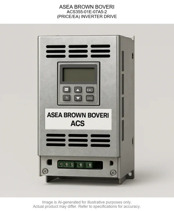 ASEA BROWN BOVERI; ACS355-01E-07A5-2; (PRICE/EA) INVERTER DRIVE
