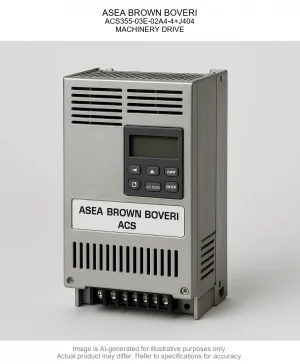 ASEA BROWN BOVERI; ACS355-03E-02A4-4+J404; MACHINERY DRIVE