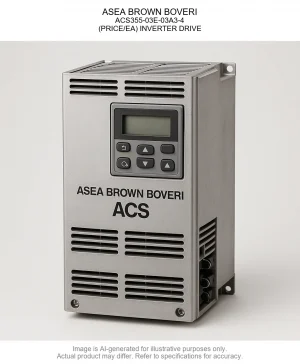 ASEA BROWN BOVERI; ACS355-03E-03A3-4; (PRICE/EA) INVERTER DRIVE