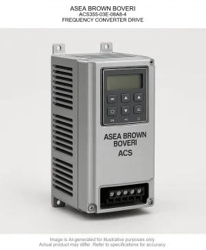 ASEA BROWN BOVERI; ACS355-03E-08A8-4; FREQUENCY CONVERTER DRIVE