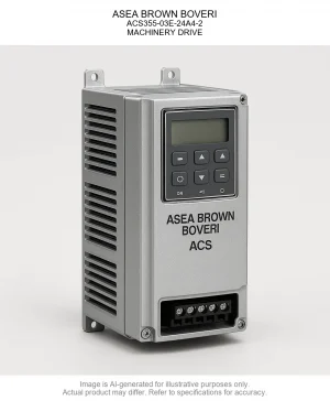 ASEA BROWN BOVERI; ACS355-03E-24A4-2; MACHINERY DRIVE