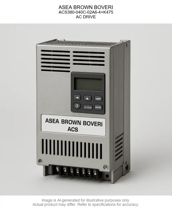 ASEA BROWN BOVERI; ACS380-040C-02A6-4+K475; AC DRIVE