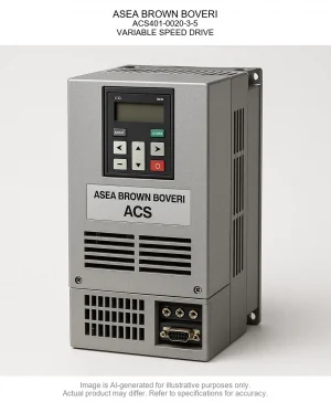 ASEA BROWN BOVERI; ACS401-0020-3-5; VARIABLE SPEED DRIVE
