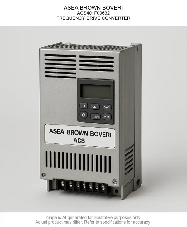 ACS401F00632.webp ASEA BROWN BOVERI; ACS401F00632; FREQUENCY DRIVE CONVERTER