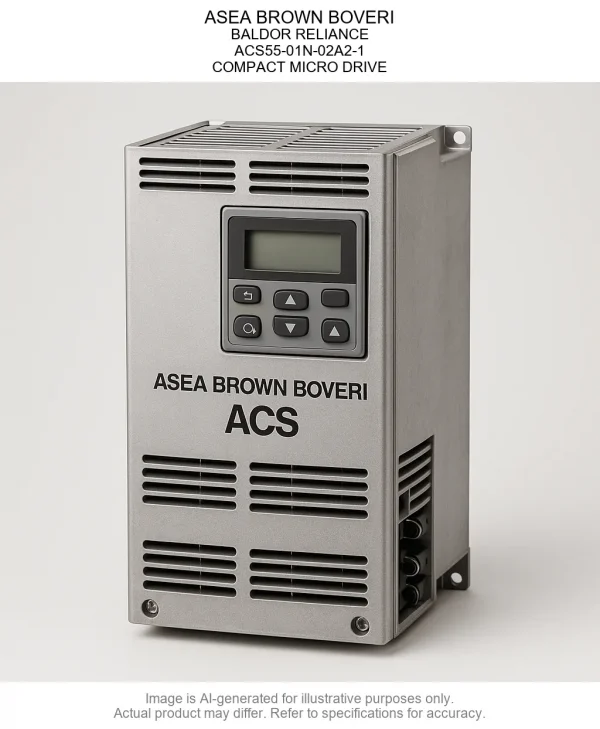 ASEA BROWN BOVERI; BALDOR RELIANCE; ACS55-01N-02A2-1; COMPACT MICRO DRIVE