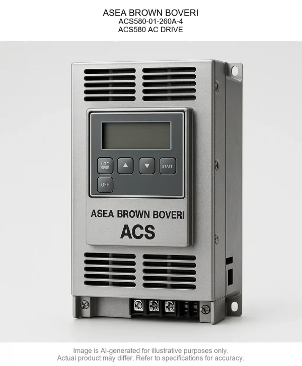 ASEA BROWN BOVERI; ACS580-01-260A-4; ACS580 AC DRIVE