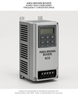 ASEA BROWN BOVERI; ACS601-0003-2-000B1200801; FREQUENCY CONVERTER DRIVE