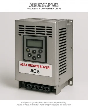 ASEA BROWN BOVERI; ACS601-0005-2-000B1200801; FREQUENCY CONVERTER DRIVE