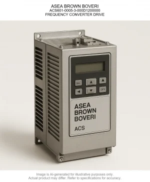 ASEA BROWN BOVERI; ACS601-0005-3-000D1200000; FREQUENCY CONVERTER DRIVE