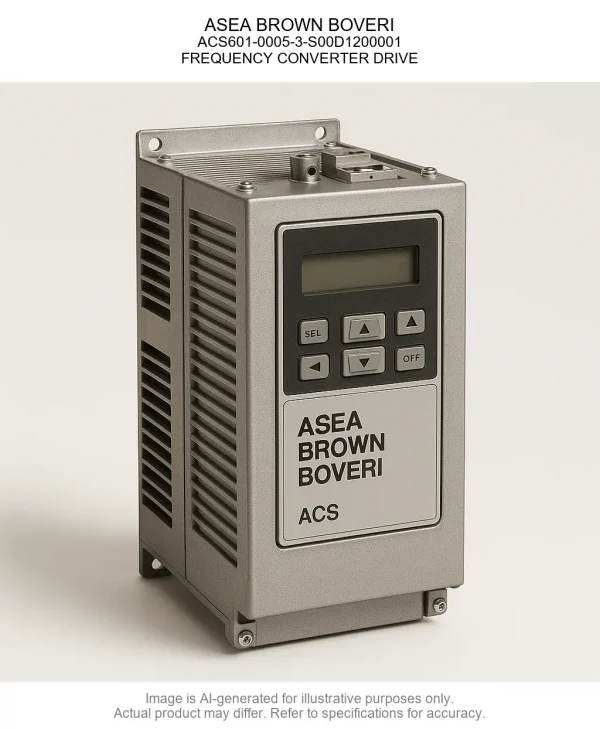 ASEA BROWN BOVERI; ACS601-0005-3-S00D1200001; FREQUENCY CONVERTER DRIVE