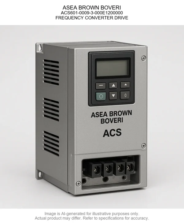 ASEA BROWN BOVERI; ACS601-0009-3-000E1200000; FREQUENCY CONVERTER DRIVE