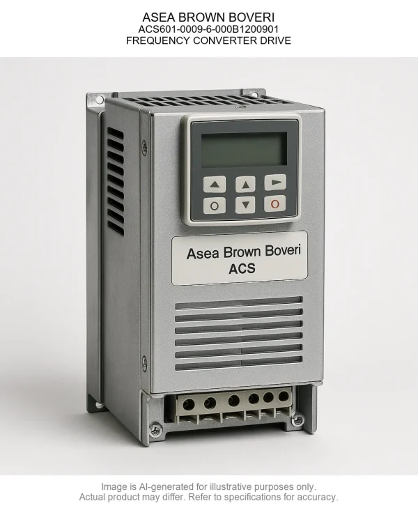 ASEA BROWN BOVERI; ACS601-0009-6-000B1200901; FREQUENCY CONVERTER DRIVE