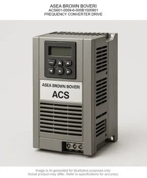 ASEA BROWN BOVERI; ACS601-0009-6-000B1500901; FREQUENCY CONVERTER DRIVE