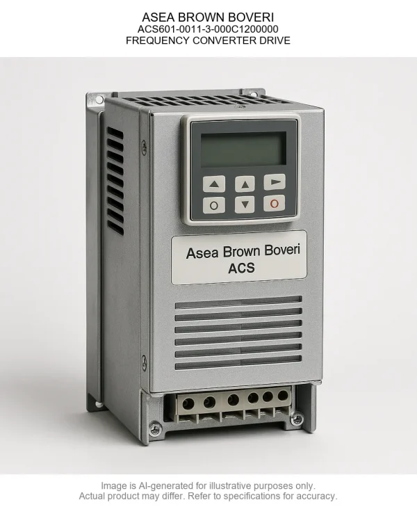 ACS601-0011-3-000C1200000.webp ASEA BROWN BOVERI; ACS601-0011-3-000C1200000; FREQUENCY CONVERTER DRIVE