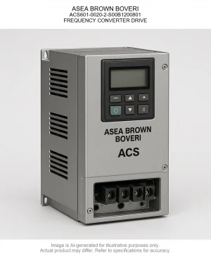 ASEA BROWN BOVERI; ACS601-0020-2-S00B1200801; FREQUENCY CONVERTER DRIVE