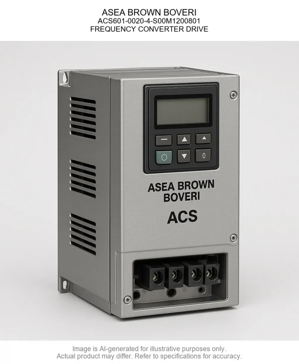 ASEA BROWN BOVERI; ACS601-0020-4-S00M1200801; FREQUENCY CONVERTER DRIVE