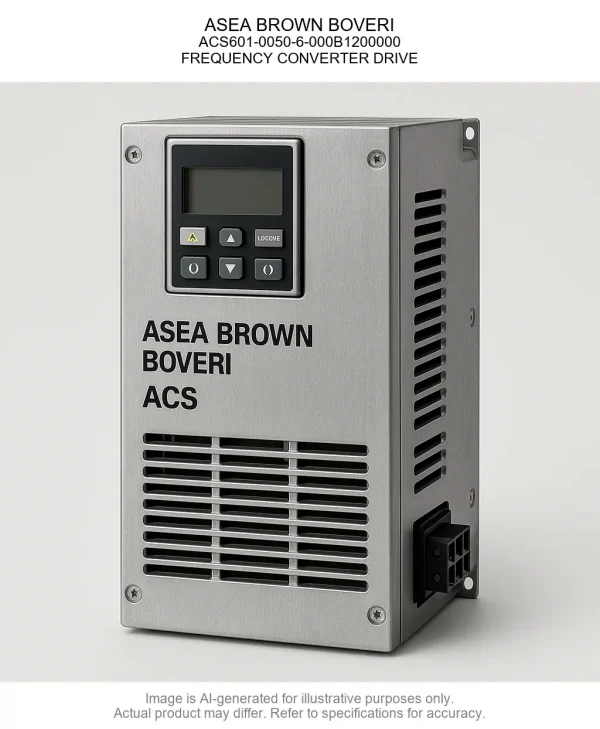 ACS601-0050-6-000B1200000.webp ASEA BROWN BOVERI; ACS601-0050-6-000B1200000; FREQUENCY CONVERTER DRIVE