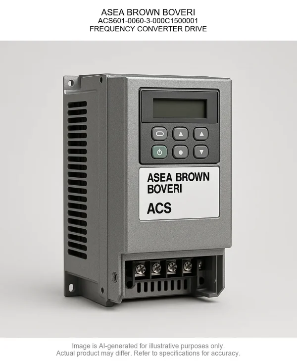 ASEA BROWN BOVERI; ACS601-0060-3-000C1500001; FREQUENCY CONVERTER DRIVE
