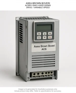 ASEA BROWN BOVERI; ACS601-0060-3-000D1200900; DRIVE / VARIABLE SPEED