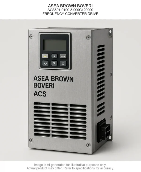 ACS601-0100-3-000C120000.webp ASEA BROWN BOVERI; ACS601-0100-3-000C120000; FREQUENCY CONVERTER DRIVE